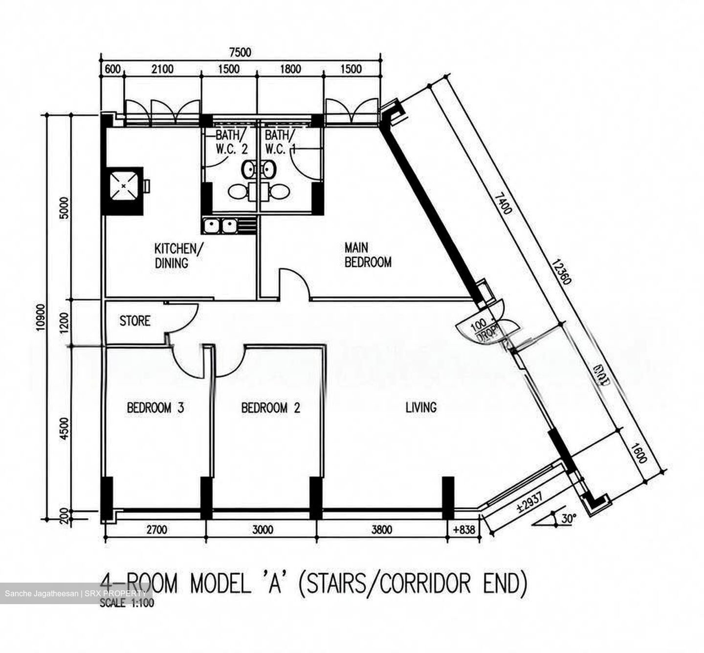 Blk 458 Hougang Avenue 10 (Hougang), HDB 4 Rooms #629269301